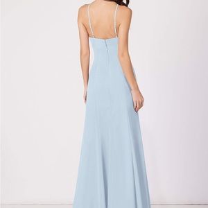 Azazie Mermaid Chiffon Dress in Mist